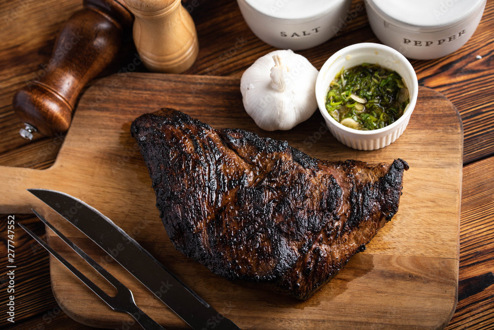 Premium Angus Beef Tri-tip Roasts (Five, 3-4 pound roasts 15-20 pounds total)