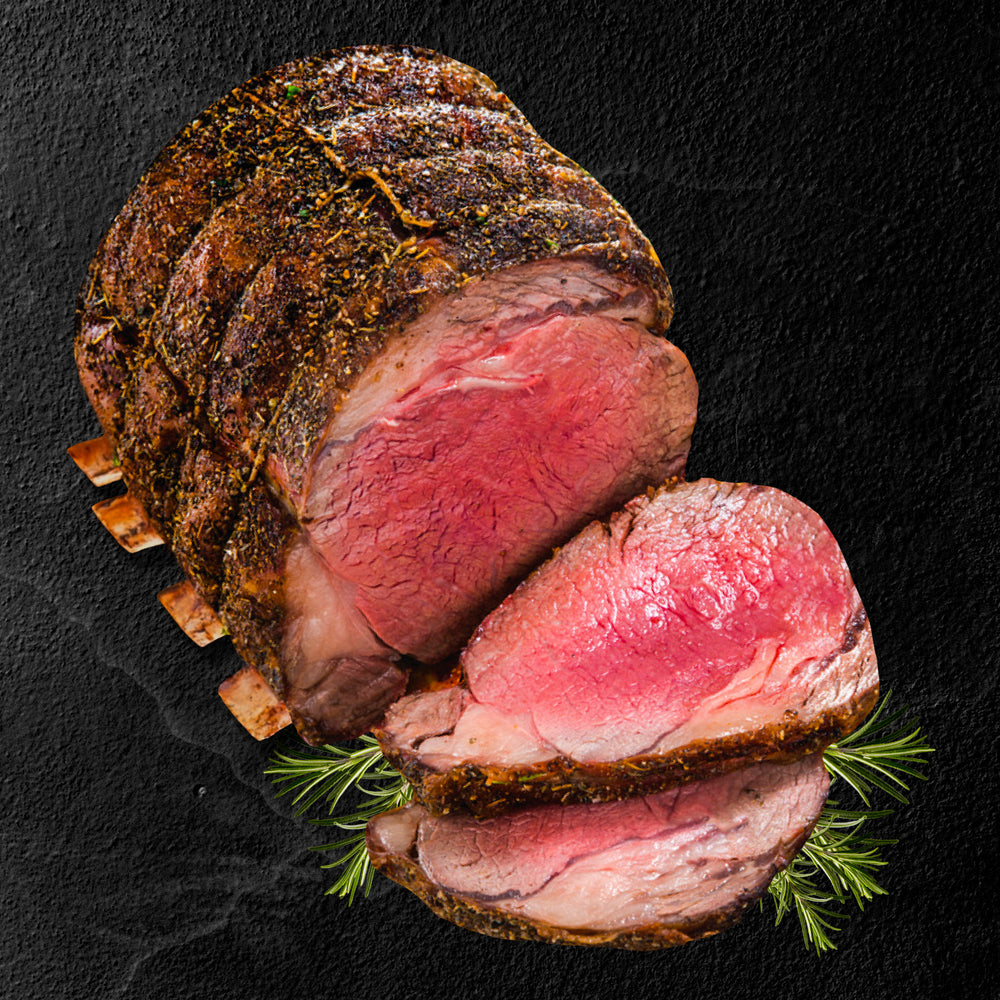 Aged PRIME Rib Roast 4-Bone (9.5-10.5lbs Avg.) – Meat Up Vegas