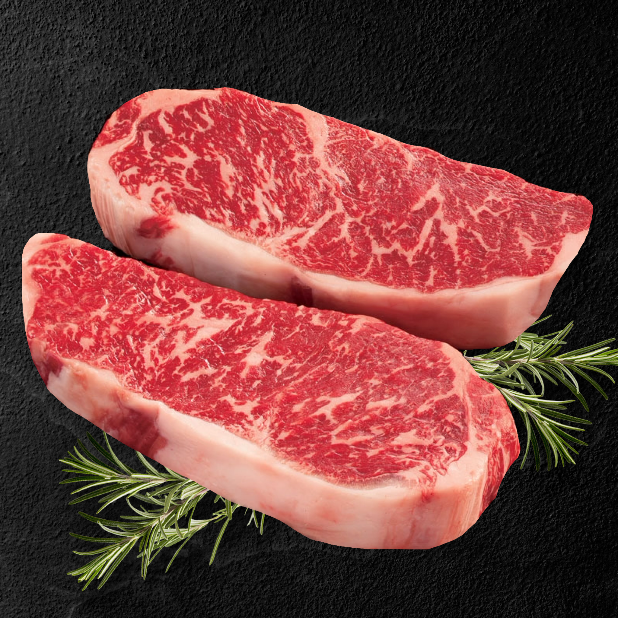 (2 pieces) 12oz Wagyu New York Strips
